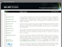 Tablet Screenshot of 8thart.com